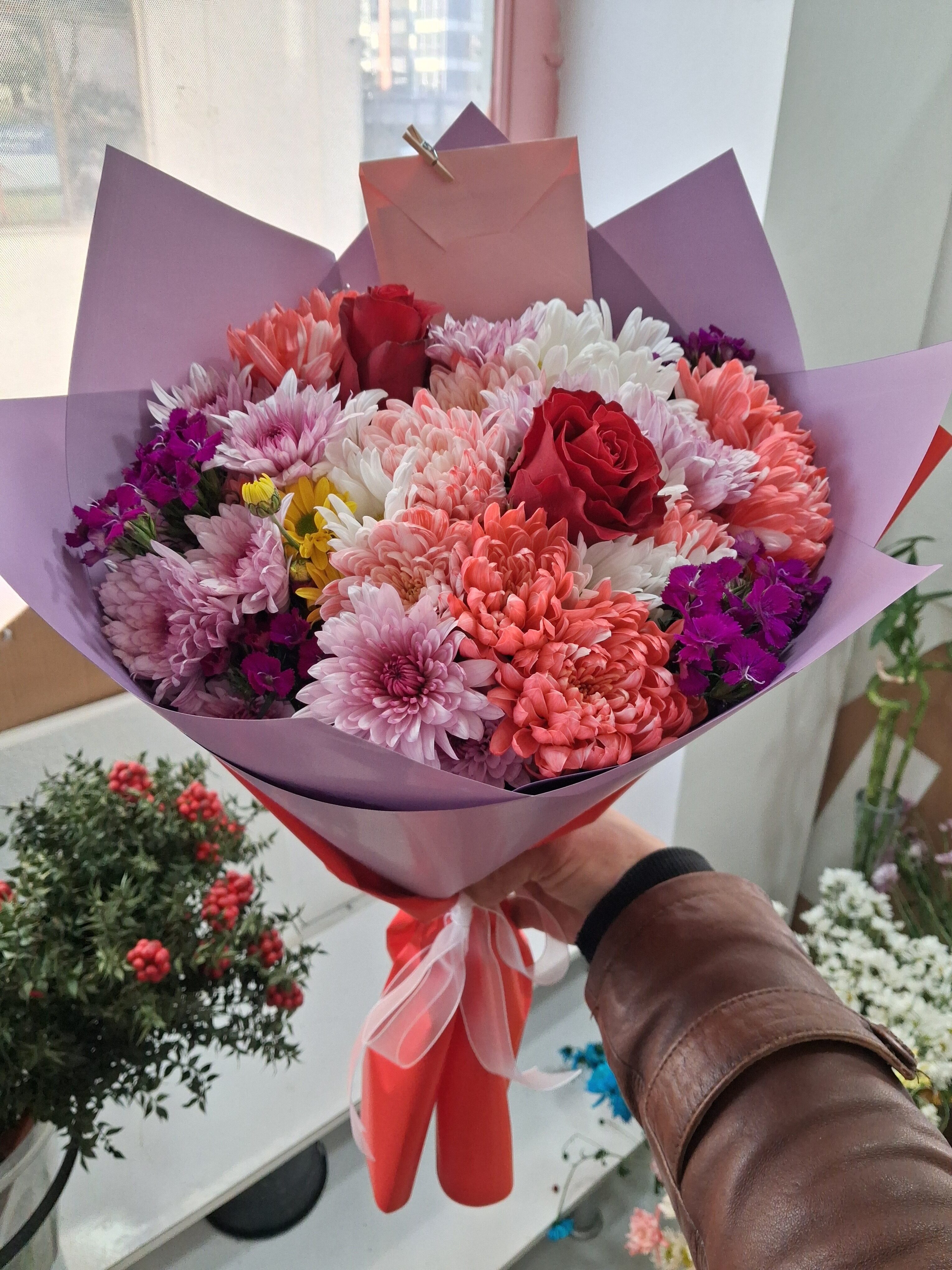 Orta boy karma buket 