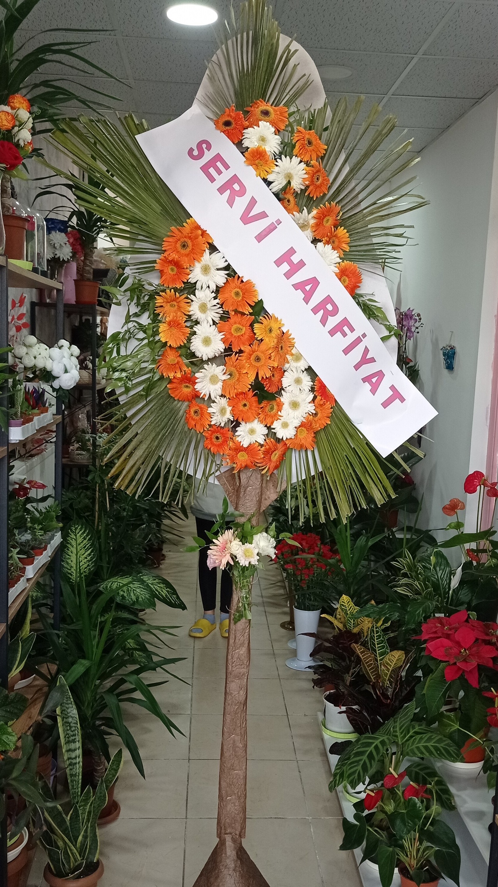 Tek katlı çelenk - Görsel 3